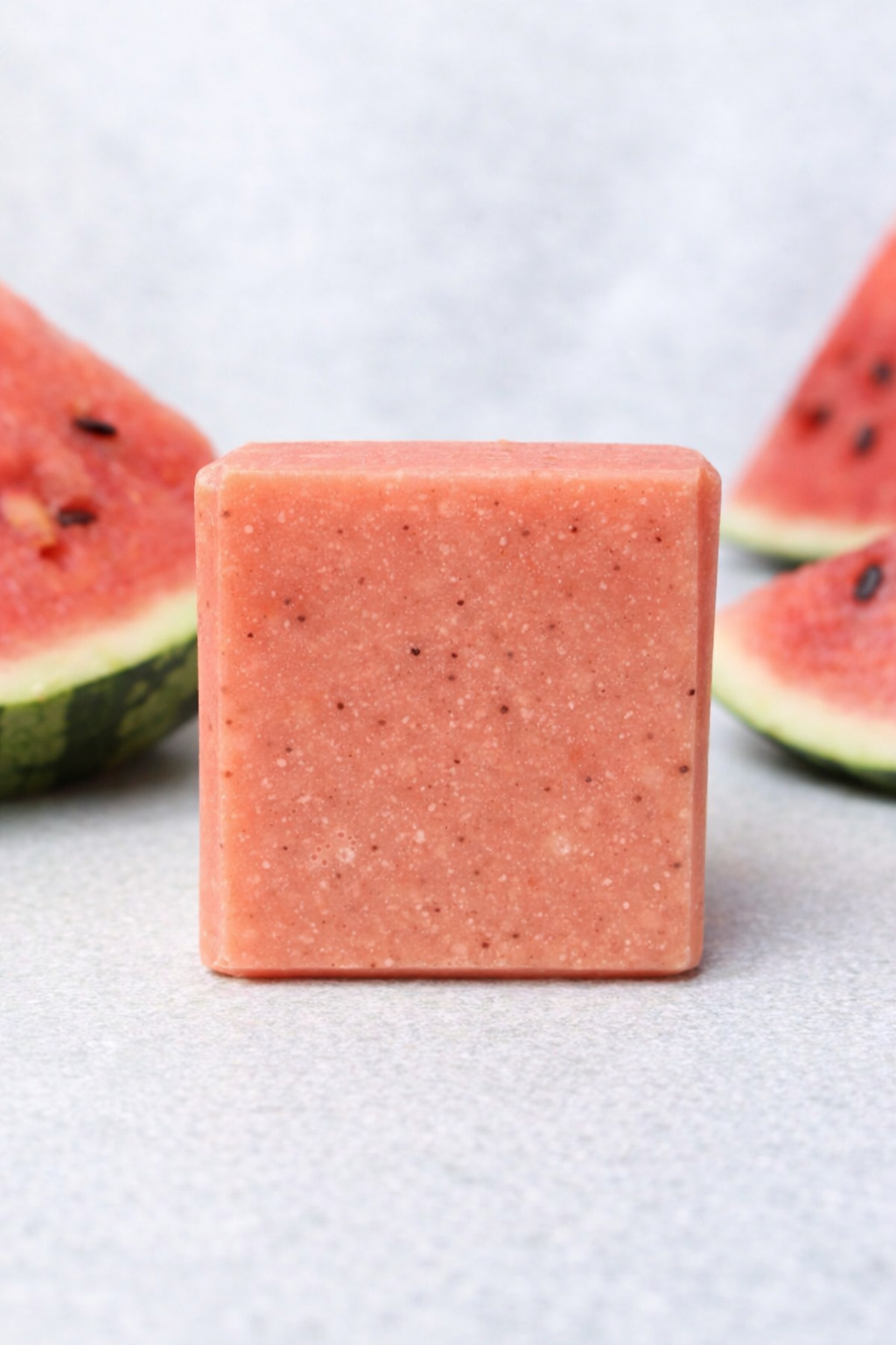 Handcrafted Watermelon Soap – Real Fruit, Moisturizing Lather