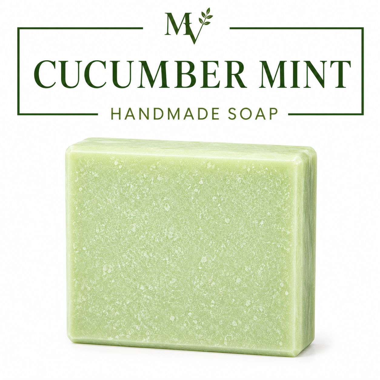 Cucumber Mint Handmade Soap
