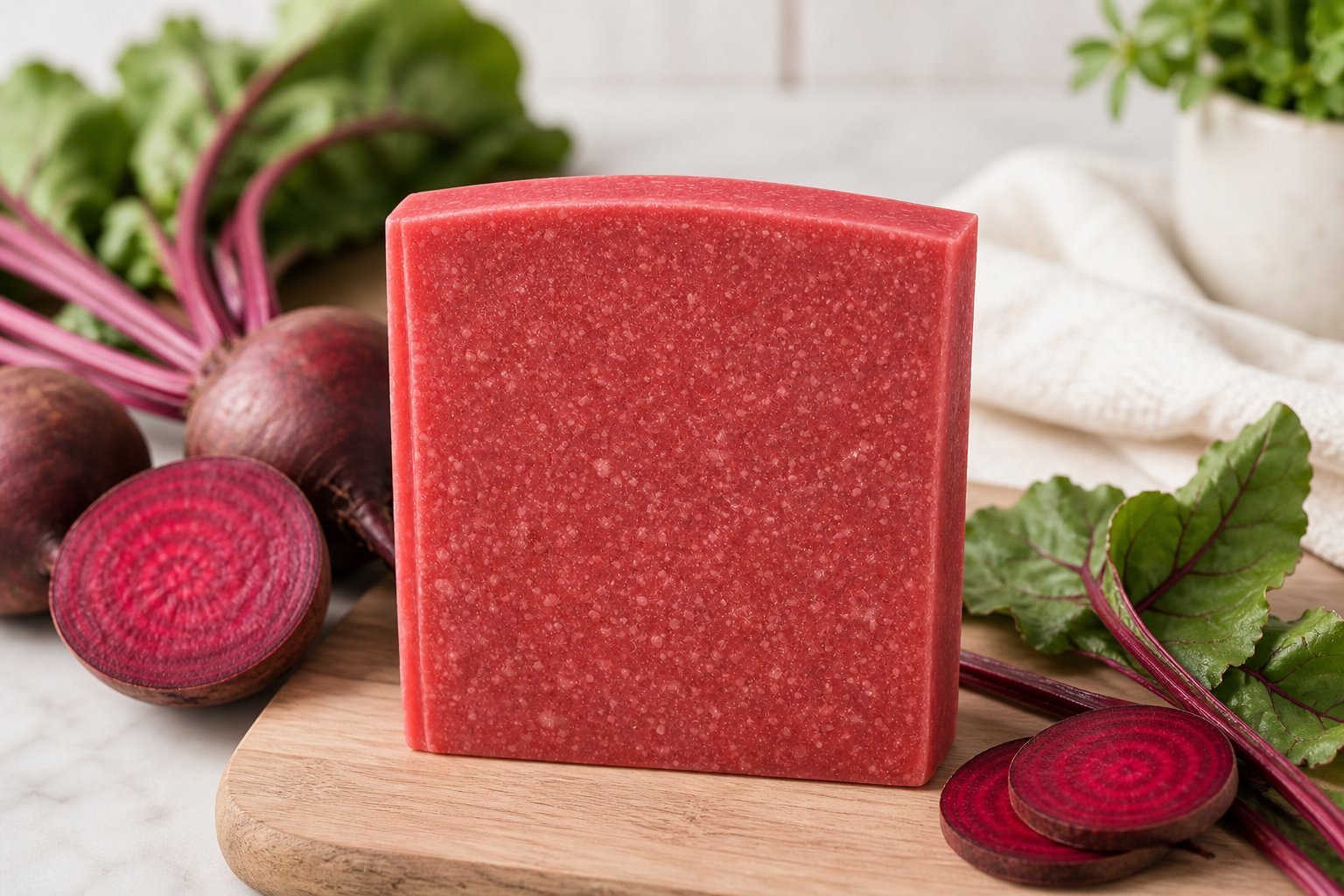 🌿Beet Soap – Gentle Glow & Nourishing Handmade Bar-Maple Valley Skincare