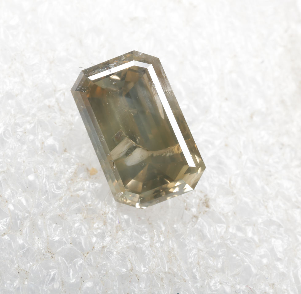 Thumbnail: 1.16 CT 7.5 X 4.8 MM Natural loose Emerald cut fancy Diamond for Jewelry