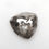 Thumbnail: 1.37 CT 8.0 X 8.2 MM Natural Trillion cut Salt and Pepper Diamond for Jewelry