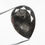 Thumbnail: 5.05 CT 13.5 X 9.5 MM Natural Pear Full cut Black color Diamond for Pear Ring