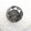 Thumbnail: 2.41 CT 8.0 MM Natural Salt and Pepper Round Cut Brilliant cut Diamond