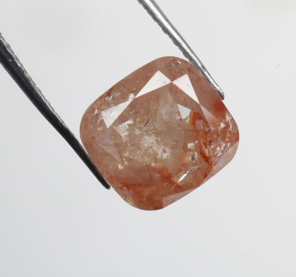 Thumbnail: 2.0 CT 7.0 X 6.6 MM Natural Loose Cushion Full cut Fancy Diamond for Jewelry