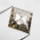 Thumbnail: 1.47 CT 10.9 X 9.6 MM Natural Kite Cut Salt and Pepper Diamond, Fancy color