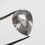 Thumbnail: 0.61 CT 5.9 X 4.5 MM Natural Pear cut Salt and Pepper Diamond Grey color
