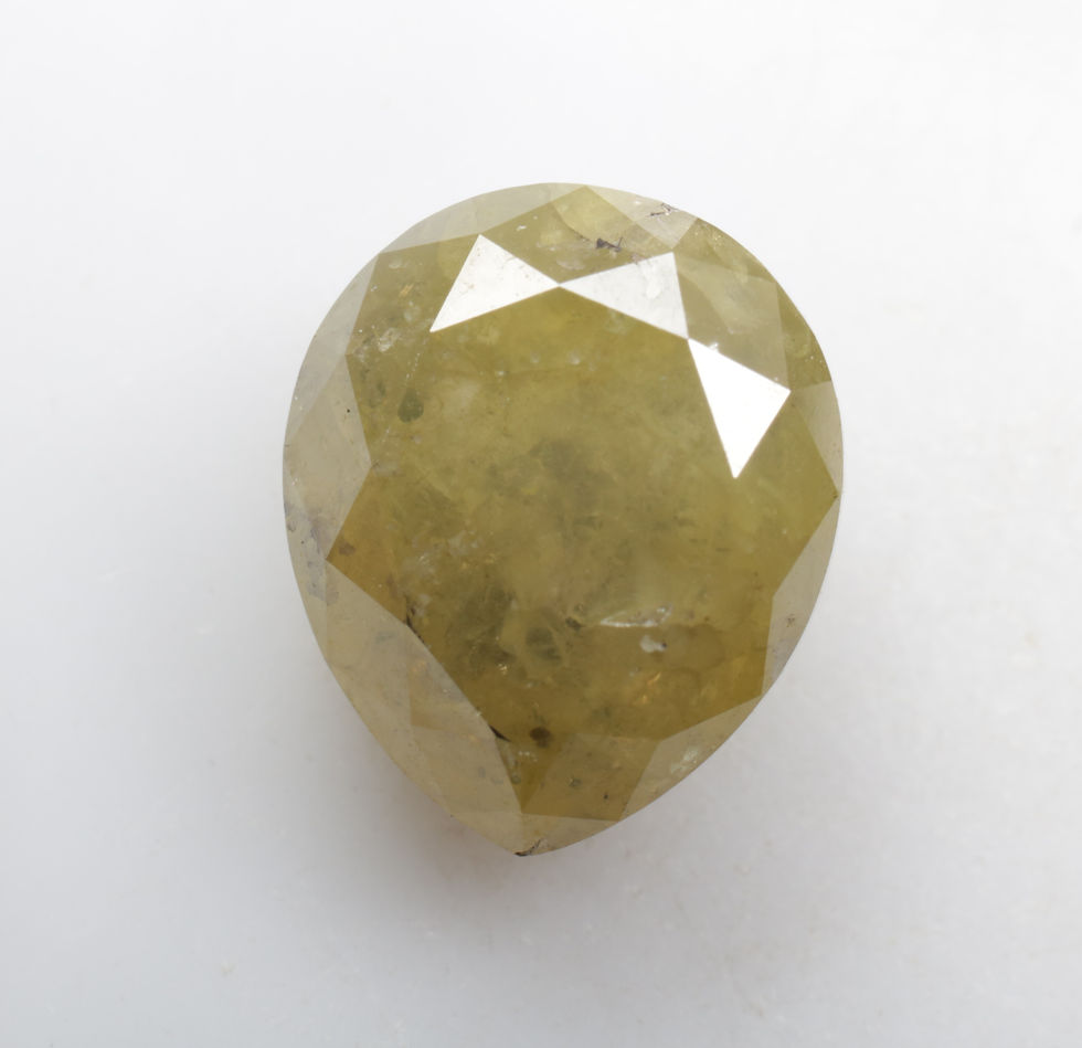 Thumbnail: 3.04 CT 9.2 X 7.7 MM Pear cut Loose Full cut Diamond for Jewelry Gifts