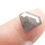 Thumbnail: 3.0 CT 8.8 X 10.4 MM Natural Salt and Pepper Pentagon cut Diamond, Black Color