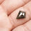 Thumbnail: 2.97 CT 13.0 X 10.0 MM Natural Loose Diamond Kite Shape Diamond Grey/Black color