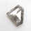 Thumbnail: 1.85 CT 8.8 X 11.3 MM Natural Salt and Pepper Pentagon Diamond cut Grey color