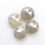 Thumbnail: 2.88 CT 5.0 to 5.5 MM Natural Loose Round Rose cut White Grey Diamond Lot