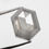Thumbnail: 1.07 CT 7.2 X 5.4 MM Natural Hexagon Cut Loose Diamond Grey color For Jewelry