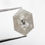 Thumbnail: 1.24 CT 7.7 X 5.4 MM Natural Hexagon Cut Salt and Pepper Diamond for Jewelry