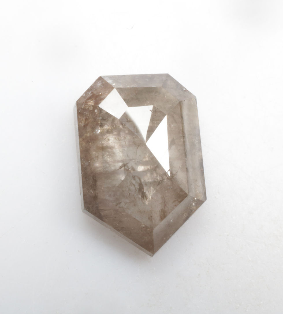 Thumbnail: 3.06 CT 10.9 X 7.4 MM Natural Shield cut Diamond for Engagement Wedding Ring