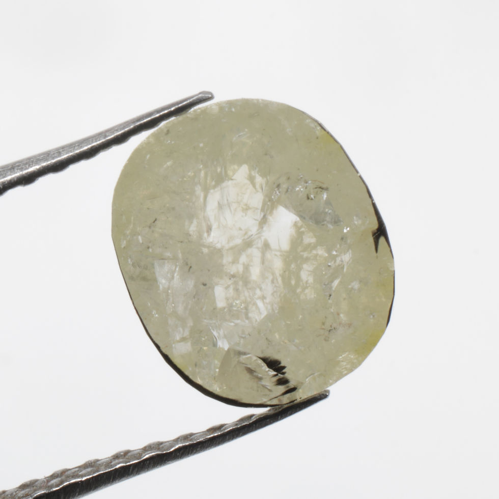 Thumbnail: 1.22 CT 7.4 X 6.4 MM Natural Salt and Pepper Pear cut Diamond, fancy Color