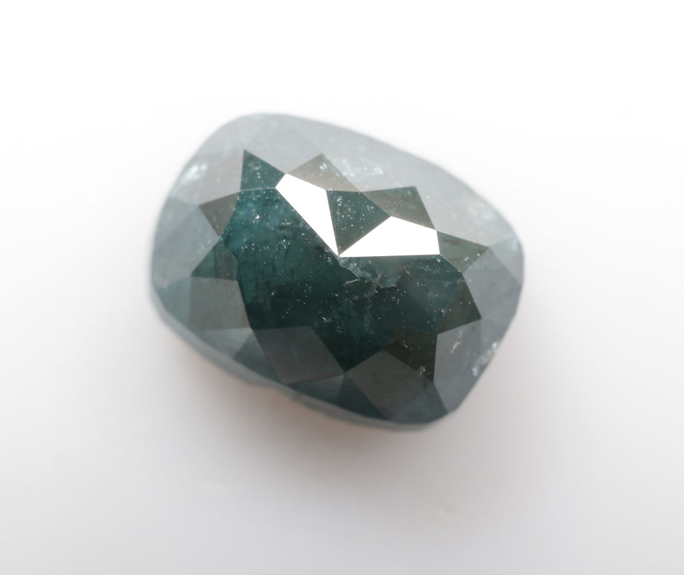 2.06 CT 8.1 X 6.2 MM Natural Loose Oval cut Diamond for Blue color Oval Ring