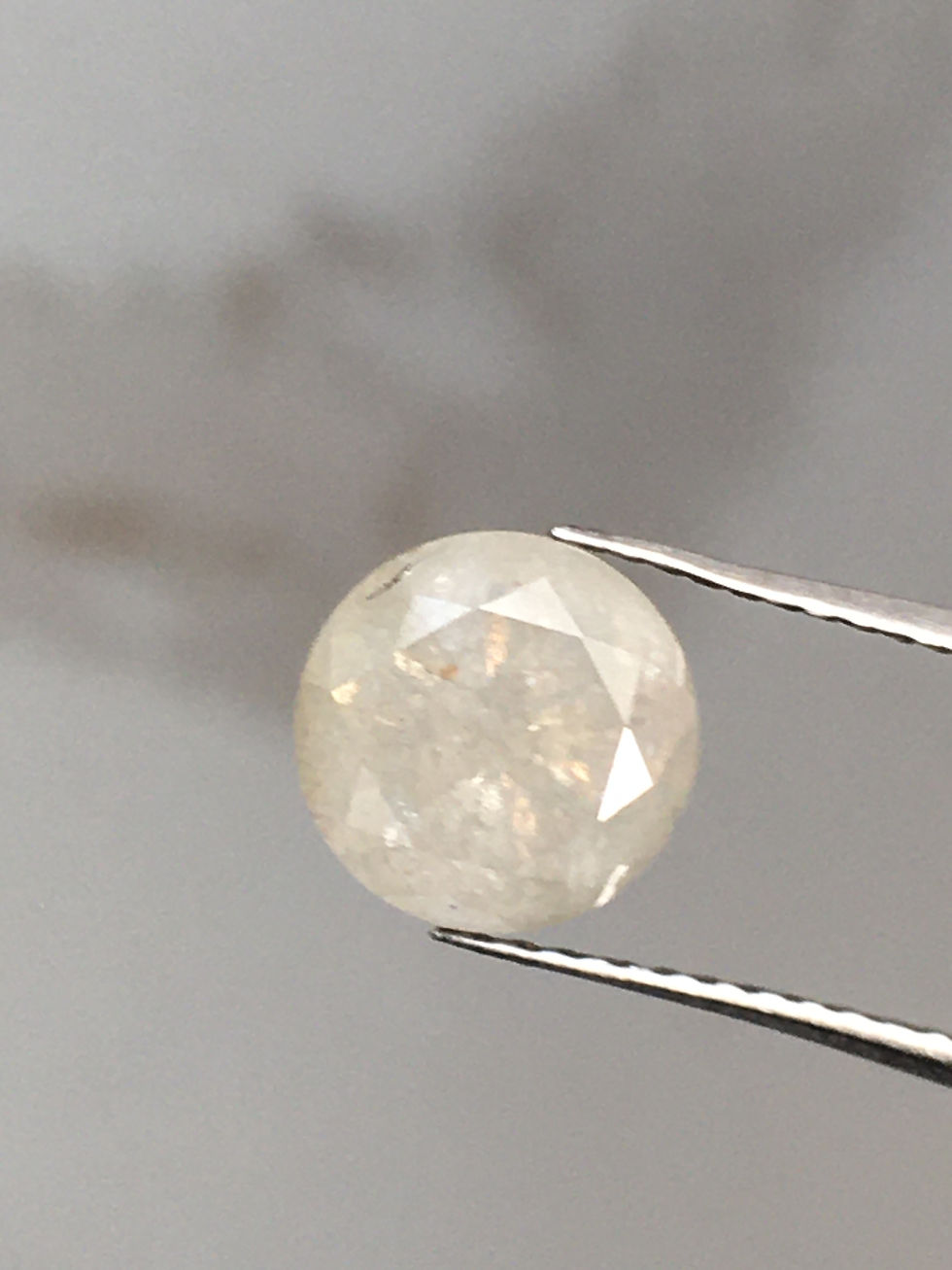 Thumbnail: 1.73 CT 6.6 MM Natural Round Cut Salt and pepper Brilliant cut Diamond