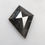 Thumbnail: 2.15 CT 12.8 X 9.5 MM Natural Salt and Pepper Kite Shape Diamond for Wedding