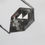 Thumbnail: 0.90 CT 8.2 X 4.8 MM Natural Salt & Pepper Hexagon cut Diamond Fancy Grey color