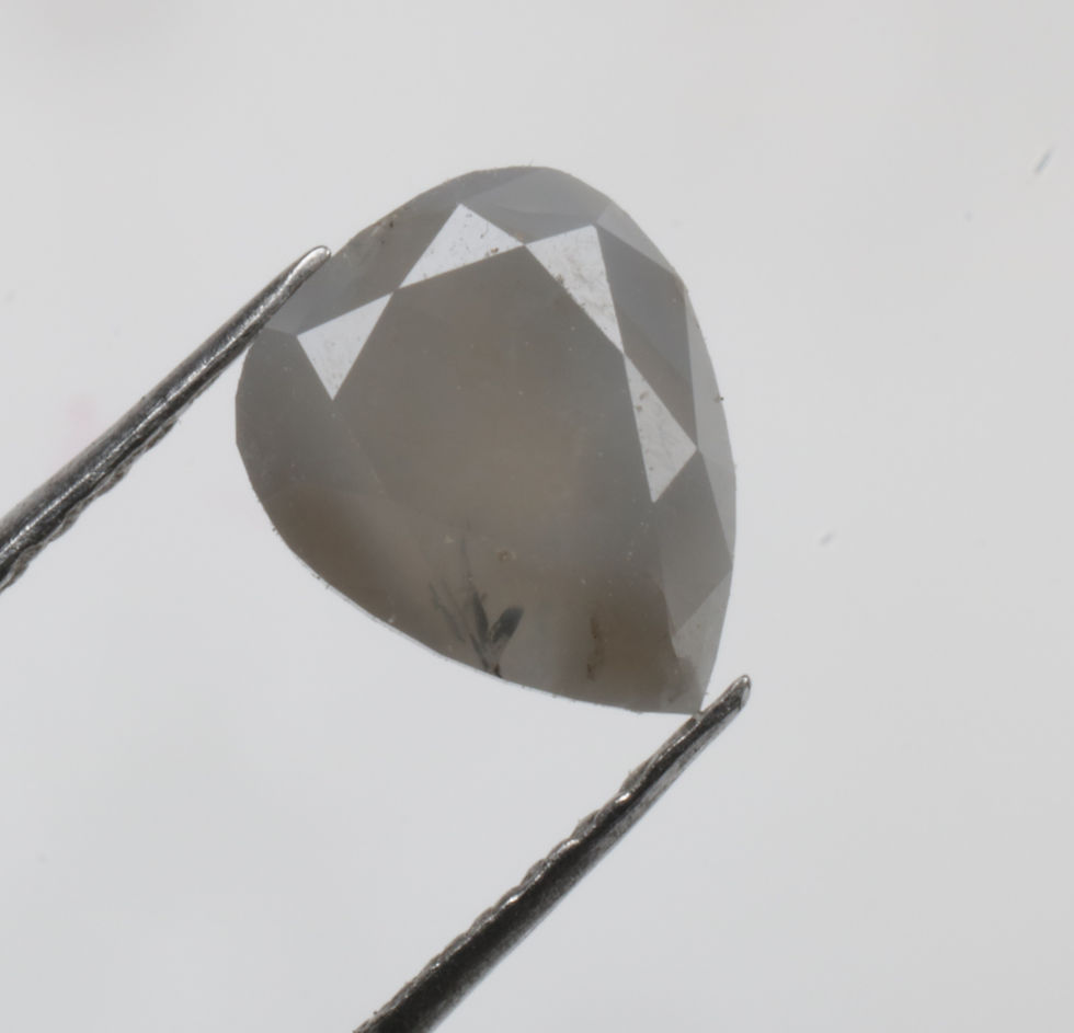 Thumbnail: 1.0 CT 6.7 X 5.5 MM Natural Pear Brilliant cut Diamond for Engagement Ring Gifts