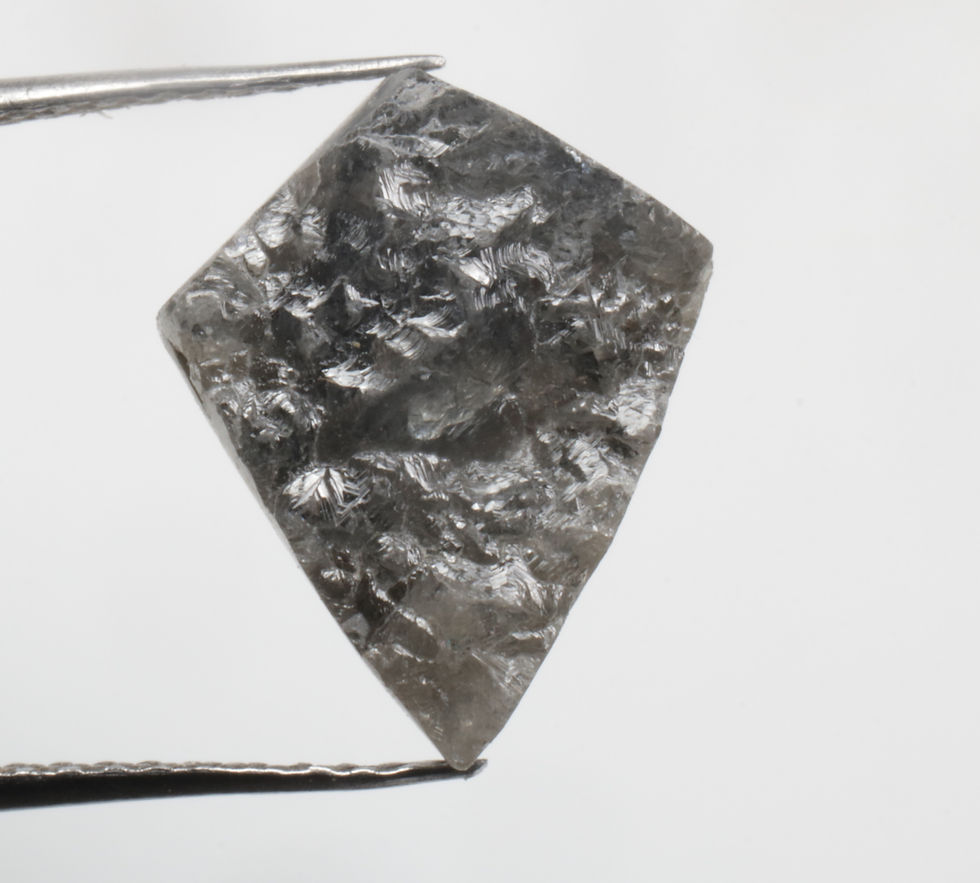 Thumbnail: 2.74 CT 12.1 X 9.8 MM Natural Uncut Diamond, Kite cut Rough/Raw Diamond