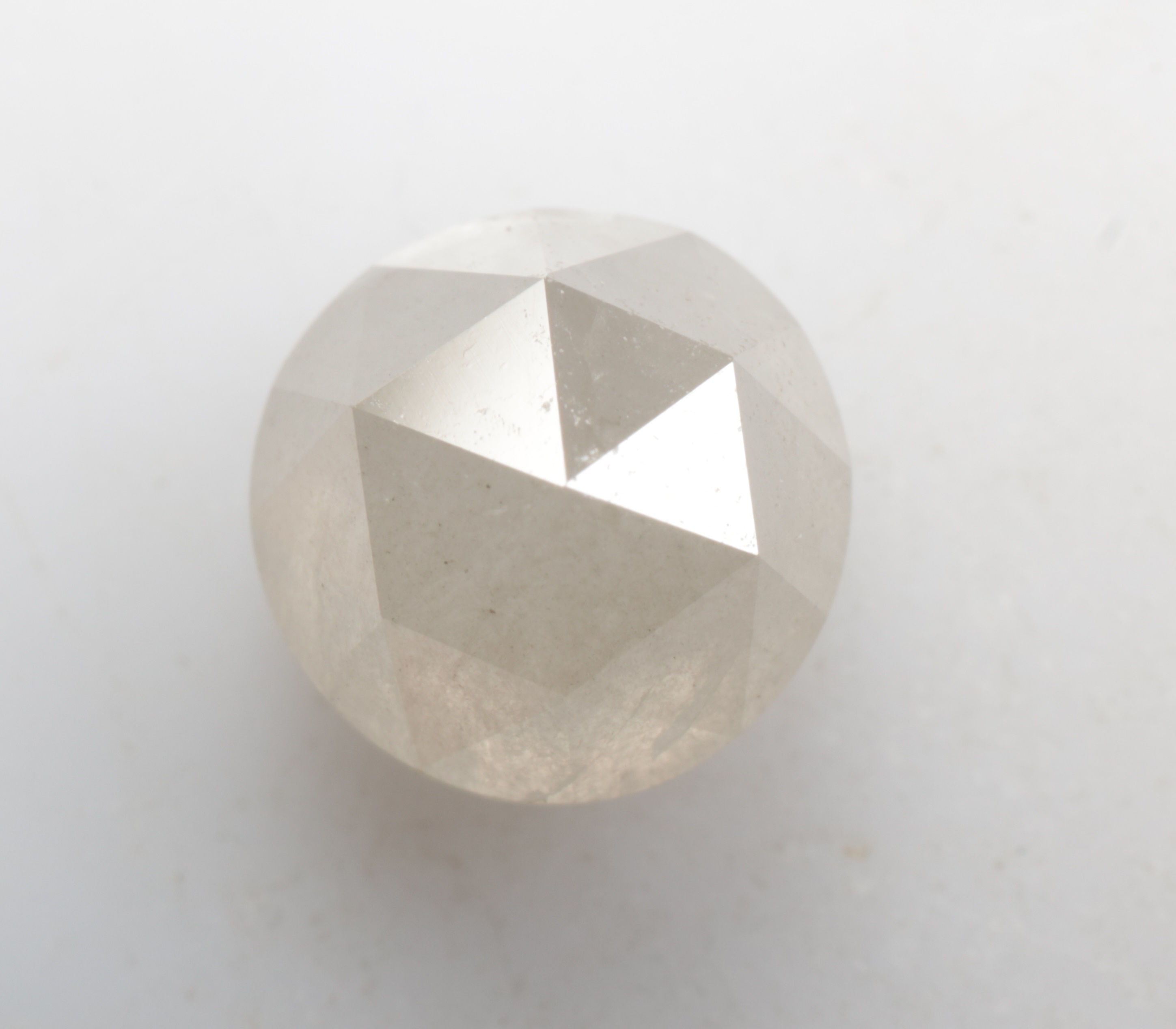 1.02 CT 5.6 MM Natural Loose Round Rose Cut Loose Diamond for Handmade Jewelry