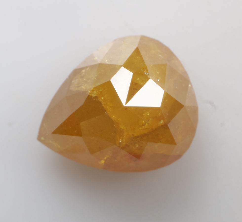 Thumbnail: 1.38 CT 7.5 X 6.2 MM Natural Loose Diamond, Pear cut Diamond,