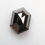 Thumbnail: 1.73 CT 8.5 X 5.9 MM Hexagon cut Black Diamond For Engagement Diamond Ring