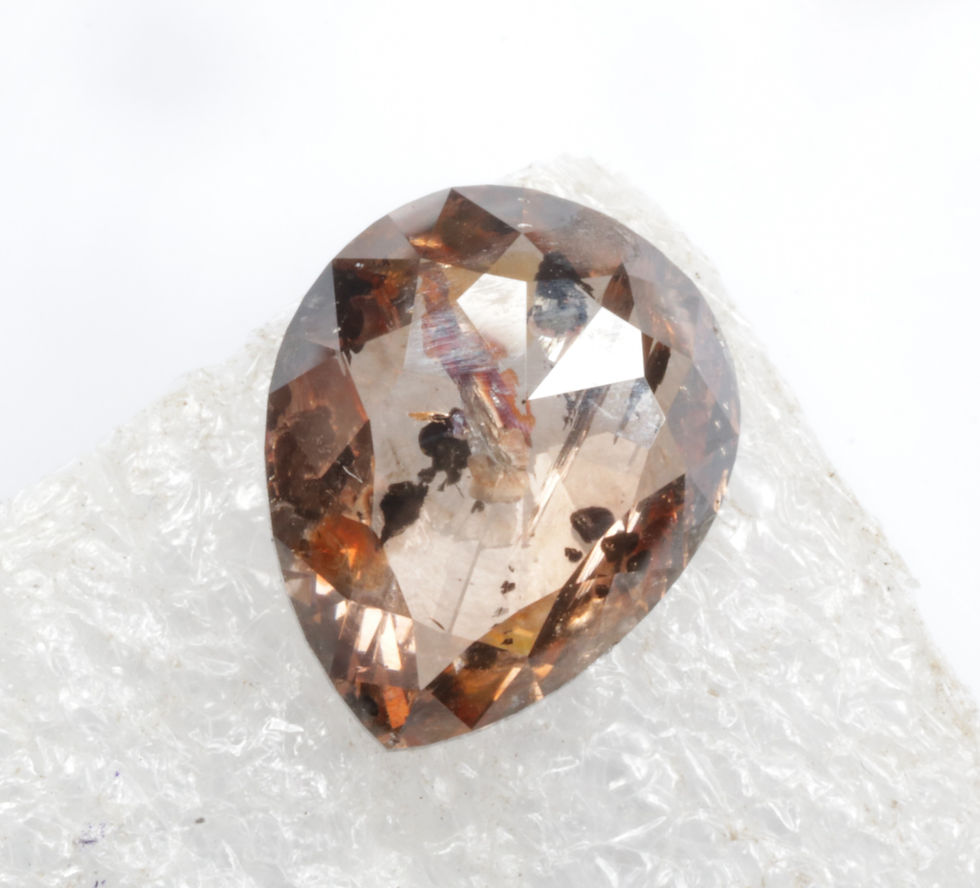 Thumbnail: 2.05 CT 9.9 X 8.0 MM Natural Loose Pear cut Diamond For Engagement Wedding Ring
