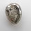 Thumbnail: 0.76 CT 6.5 X 4.9 MM Natural Salt and Pepper Pear cut Diamond