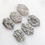 Thumbnail: 5.0 CT Natural Uncut Diamond lot, Hexagon cut Rough/Raw Diamond, 6Pcs