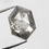 Thumbnail: 1.50 CT 8.3 X 5.7 MM Salt and Pepper Hexagon cut Diamond, Natural Loose Hexagon