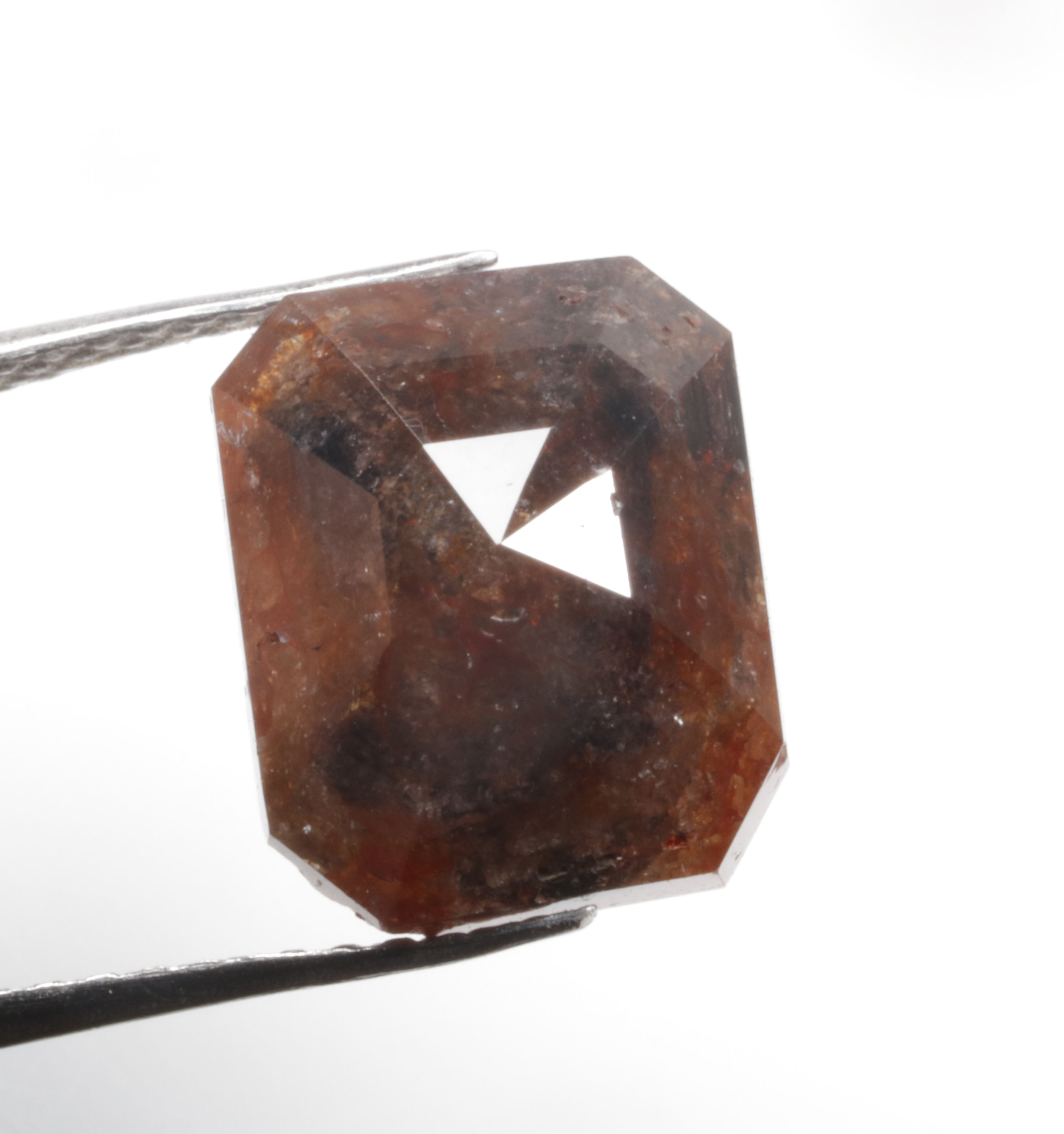 3.54 CT 9.7 X 7.9 MM Emerald cut Natural Diamond Fancy color for Emerald Ring