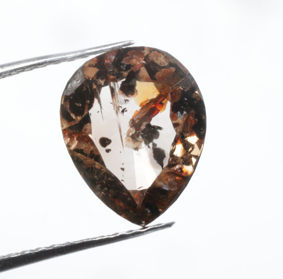 Thumbnail: 2.05 CT 9.9 X 8.0 MM Natural Loose Pear cut Diamond For Engagement Wedding Ring