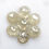 Thumbnail: 4.45 CT 5.0 MM Natural Loose Round Rose cut Diamond lot 7Pcs Fancy Color