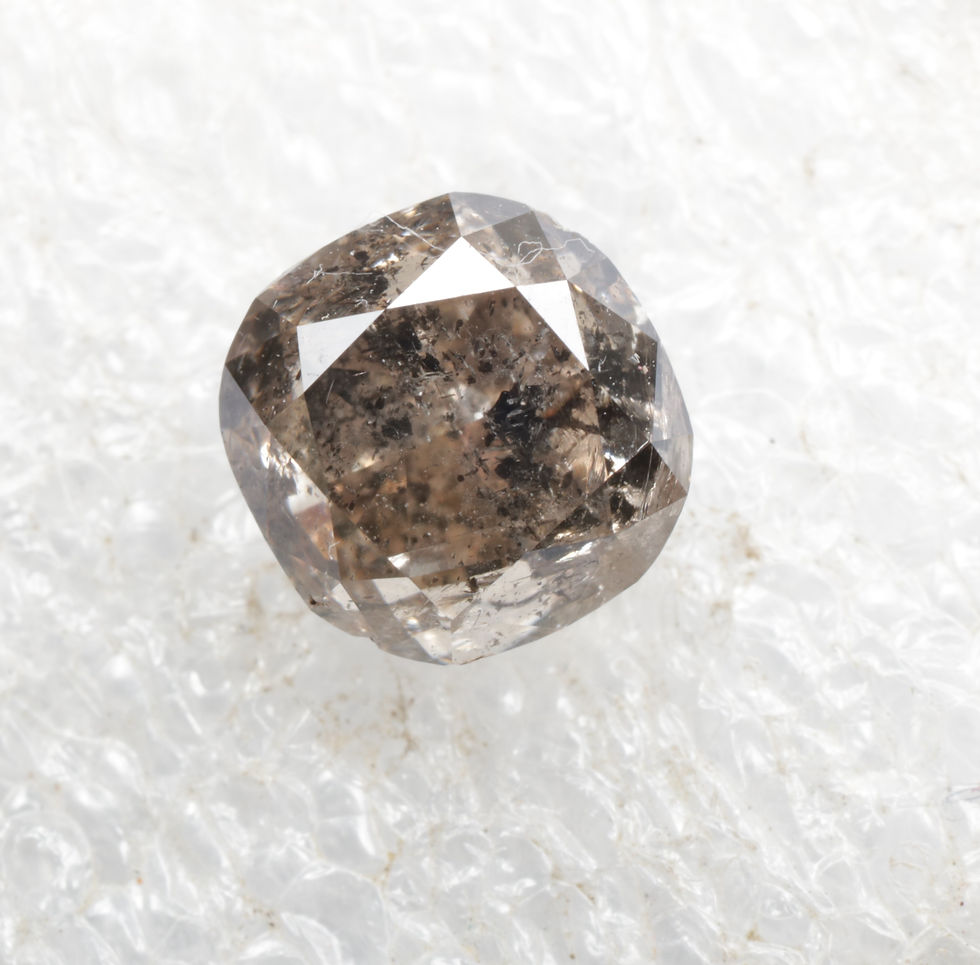 Thumbnail: 1.49 CT 6.0 X 5.9 MM Natural Loose Cushion Full cut Diamond for Wedding Ring