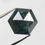 Thumbnail: 1.22 CT 7.4 X 6.5 MM Natural Hexagon Shape Blue color Diamond Loose Diamond