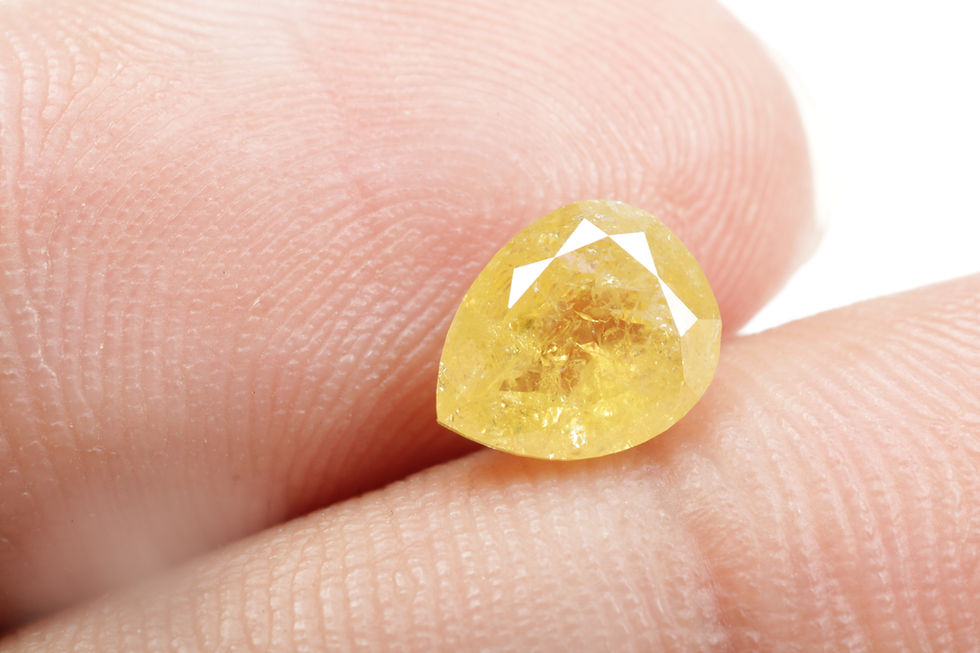 Thumbnail: 1.38 CT 7.6 X 6.1 MM Natural Pear cut Loose Full cut Diamond for fancy Pear Ring