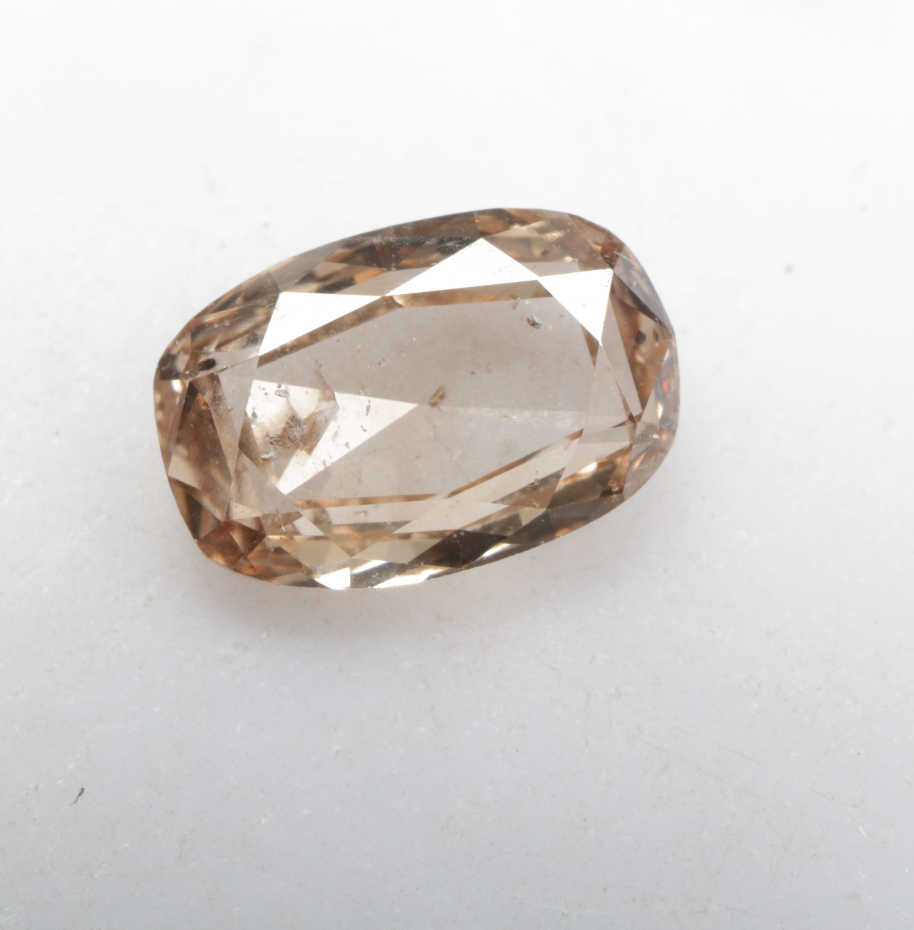 0.88 CT 7.8 X 5.3 MM Oval cut Natural Rose cut Diamond for Engagement Ring