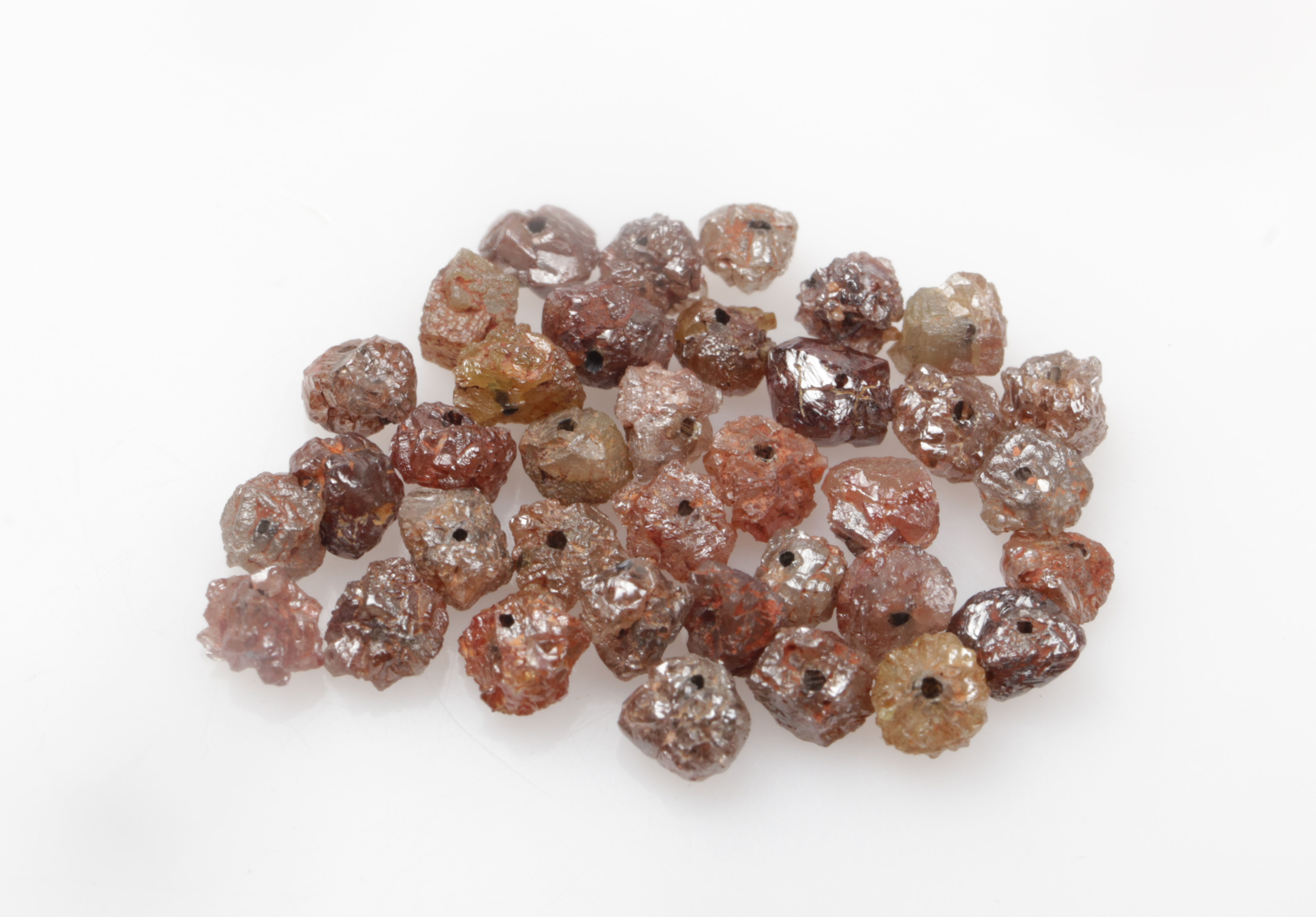 5.70 CT Natural Uncut irregular cut Drilled Rough/Raw Diamond