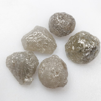 Natural Grey Rough Uncut Unpolished Raw Diamond