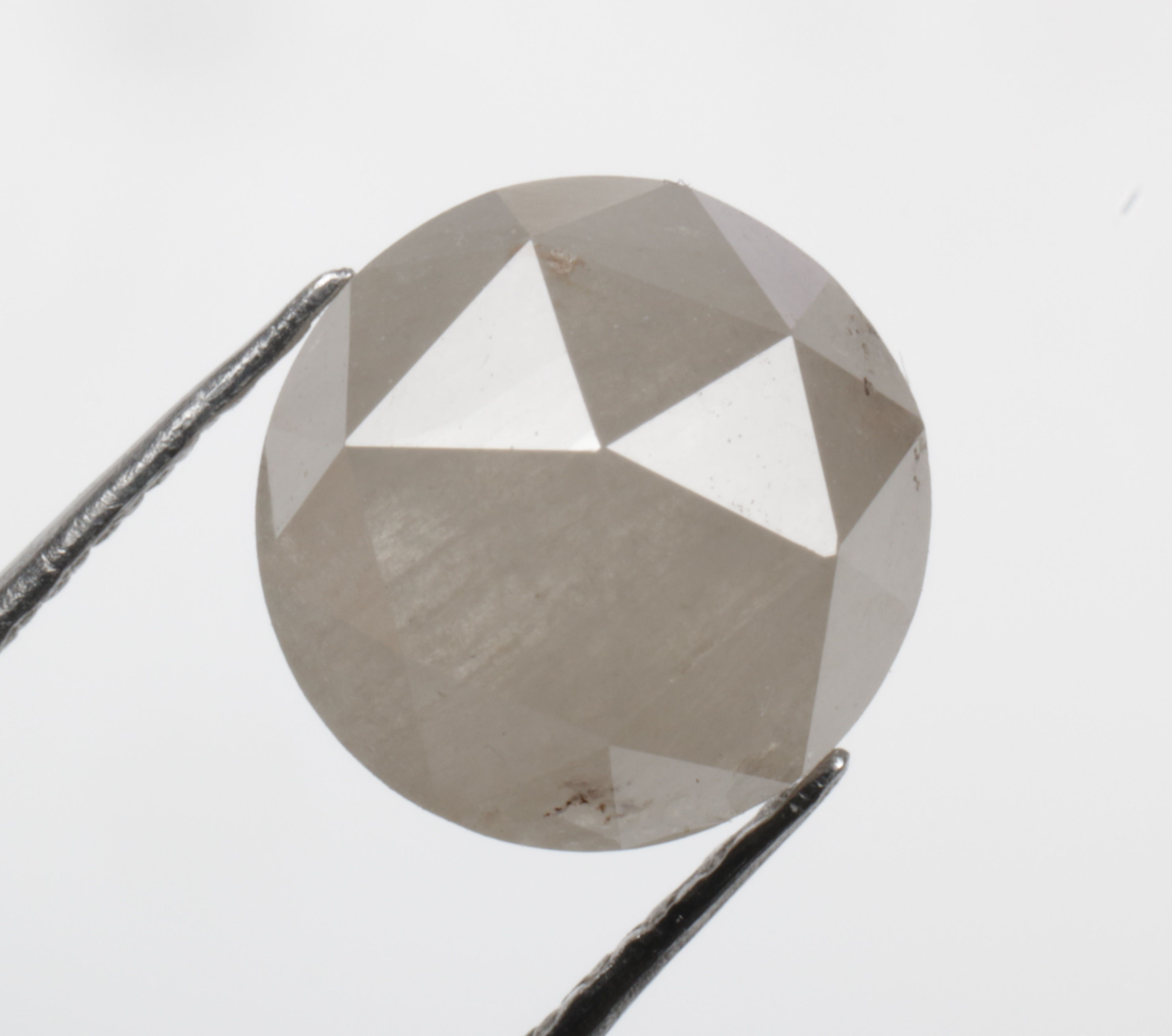 1.43 CT 6.9 MM Natural Loose Round Rose Cut Loose Diamond for Handmade Jewelry
