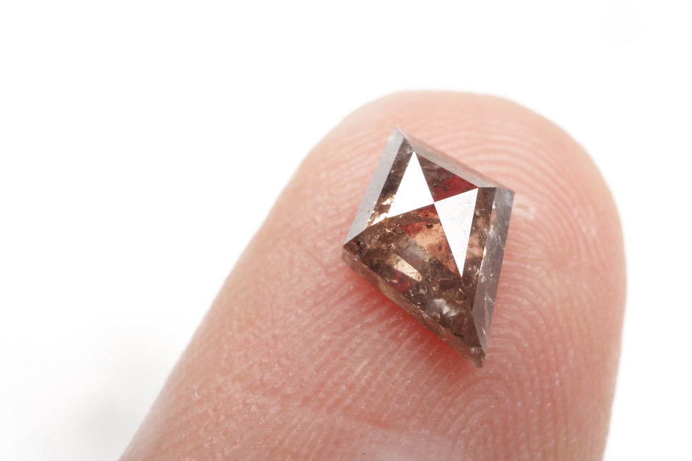 Thumbnail: 0.94 CT 8.7 X 6.2 MM Kite cut Natural Loose Diamond for Kite Ring Gift