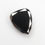 Thumbnail: 2.0 CT 10.1 X 8.4 MM Loose Rose Cut Pear Shape Diamond Black color Pear cut Ring