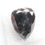 Thumbnail: 10.54 CT 16.3 X 12.0 MM Natural Pear cut Salt and Pepper Full cut Diamond