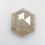 Thumbnail: 3.15 CT 10.5 X 8.5 MM Natural Hexagon Cut Salt and Pepper Diamond For Jewelry