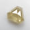 Thumbnail: 1.32 CT 6.5 X 6.4 MM Natural Loose Shield Antique Cut Diamond Fancy Yellow color