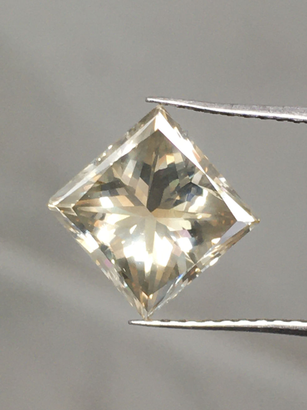 Thumbnail: 2.27 CT 7.2 X 7.1 MM Natural Princess Cut Diamond for Engagement Ring Gift Ideas