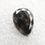 Thumbnail: 1.99 CT 9.8 X 7.0 MM Natural Pear cut Loose Black color Full cut Diamond