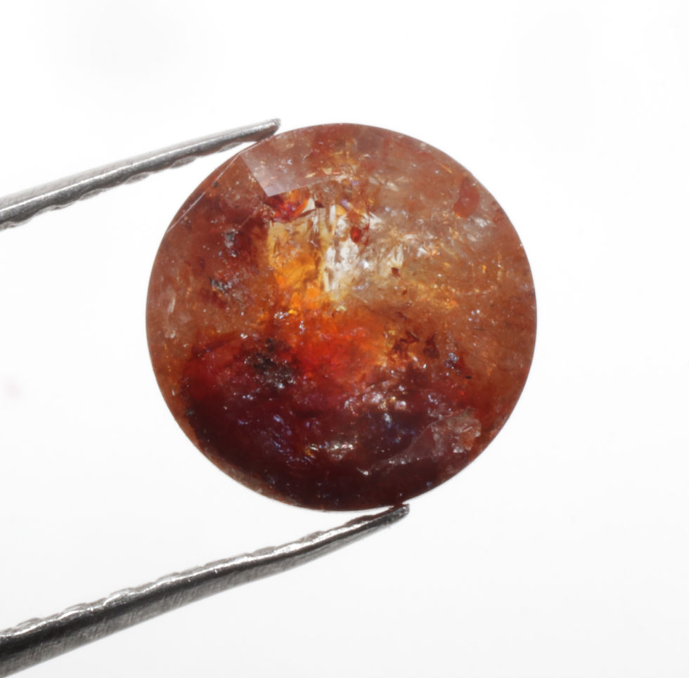 Thumbnail: 0.91 CT 6.3 MM Natural Loose Round Rose Cut Diamond for Diamond Ring Jewelry